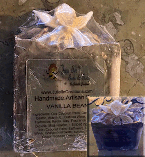 Vanilla Bean Handmade Artisan Soap -  Cold Process Soap