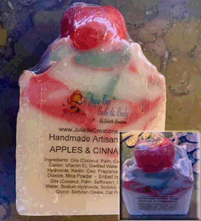 Apple Cinnamon - Handmade Artisan Soap -  Cold Process Soap