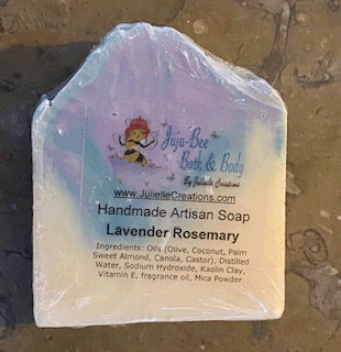 Lavender Rosemary - Handmade Artisan Soap -  Cold Process Soap