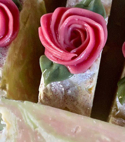 English Rose Handmade Artisan Soap -  Cold Process Soap