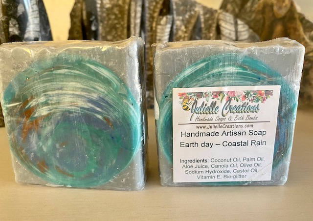 Earth Day - Coastal Rain - Handmade Artisan Soap -  Cold Process Soap