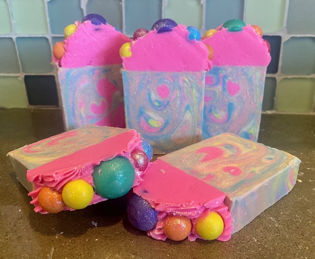 Bubble Luscious Bubblegum Handmade Artisan Soap -  Cold Process Soap