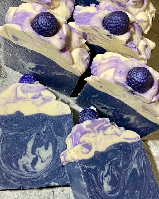 Blackberry Jam Handmade Artisan Soap -  Cold Process Soap