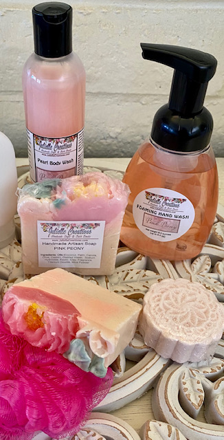 Pink Peony Soaps